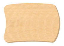 TAFEL - INTRUCTIEFTAFEL - BLAD - STONE - 80 X 58 CM