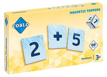 Bouwset - Coblo Magnetic Toppers - cijfers - magnetisch - set van 60