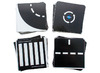 Bouwset - Coblo Magnetic Toppers - autobaan - magnetisch - set van 50