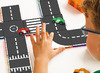Bouwset - Coblo Magnetic Toppers - autobaan - magnetisch - set van 50