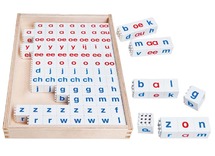 Blokken - letterblokjes - letters - Met Andere Woorden - set van 96