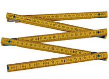 Meten - vouwmeter - 2 meter - hout - per stuk