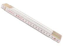 Vouwmeter - 2 meter - hout - per stuk