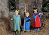 Kleding - drie koningen - rollenspel - set van 3 assorti