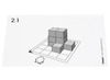 Bouwblokken - hout - set 2 - 7-8 jaar - opdrachtkaarten voor RJ6123 - set van 14 assorti