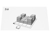 Bouwblokken - hout - set 3 - 9-10 jaar - opdrachtkaarten voor RJ6123 - set van 14 assorti