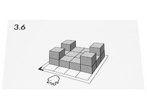 Bouwblokken - hout - set 3 - 9-10 jaar - opdrachtkaarten voor RJ6123 - set van 14 assorti