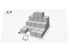 Bouwblokken - hout - set 5 - 10-11 jaar - opdrachtkaarten voor RJ6123 - set van 14 assorti