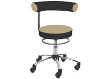 LEIDSTERSTOEL - SANUS - VASTE ARM - 36 - 43 CM