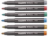 Stiften - kleurstiften - Carioca Metallic - dikke punt - set van 6 assorti
