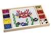 Fijne motoriek - steekparels - design - houten spelbord - Dier erger je niet - per spel