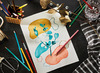 Potloden - aquarel kleurpotloden - Stabilo Aquacolor Arty - set van 12 assorti