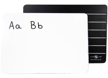 Bord - whiteboard - krijtbord - A4 - dubbelzijdig - set van 10