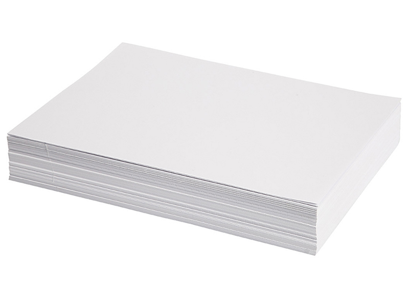 een Geboorteplaats kleur Papier - tekenpapier - A3 - 200 g - wit - 250 vellen - Baert