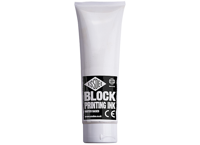 Inkt - lino - 300 ml - wit - per stuk