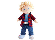 Poppen - Haba - Nick - 30 cm - zacht - poppenhoek - per stuk