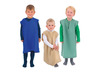 Kleding - verkleedkledij - herders - rollenspel - set van 3 assorti