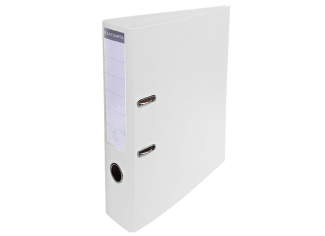Mappen - ordner - Exacompta Prem'Touch - A4 - 7 cm - wit - per stuk