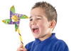 Decoratiemateriaal - windmolentjes - decoratie - set van 8
