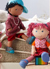 Poppen - zachte pop - Haba - Lilli-lou - 30 cm - poppenhoek - per stuk