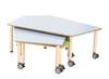 TAFEL - VIJFHOEKTAFEL - GROOT