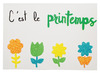 Foam - stickers - lente bloemen - set van 200 assorti