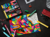 Stiften - kleurstiften - Stabilo Pen 68 Max Arty - XL beitelpunt - kartonetui - set van 12 assorti