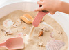 Open-ended - schepjes - Inspire My Play - PlayTRAY - Nesting Scoops - coral, yellow - accessoire - per set