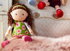 Poppen - zachte pop - Haba - Coco - 30 cm - poppenhoek - per stuk