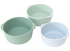Open-ended - schaaltjes - Inspire My Play - PlayTRAY - Nesting Bowls - green, blue - accessoire - per set