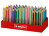 Potloden - waspotloden - Stabilo Woody 3in1 -  incl. duo - set van 48 assorti