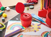 Potloden - waspotloden - Stabilo Woody Experience Set - in deskset incl. slijper met opvangbakje - set van 15 assorti