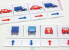 Spel - codeerspel - coderen met pijlen en auto's - per spel