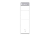 Rugetiketten voor classeurs - Exacompta - ordner - voor mappen van 7 cm - zelfklevend - set van 10