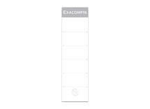 Rugetiketten voor classeurs - Exacompta - ordner - voor mappen van 7 cm - zelfklevend - set van 10