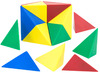 Denkspel - blokken - driehoekig - kleur en vorm - magnetisch - per spel