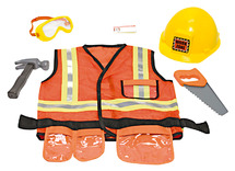 Kleding - verkleedkledij - Melissa & Doug - bouwvakker - rollenspel - per stuk