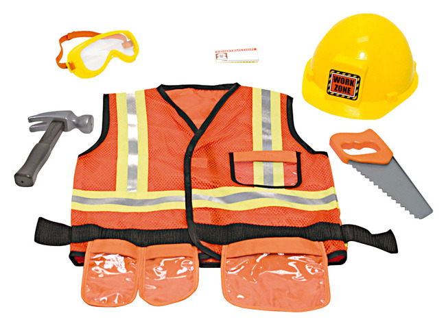 DÉGUISEMENT - OUVRIER DE CONSTRUCTION - PCE