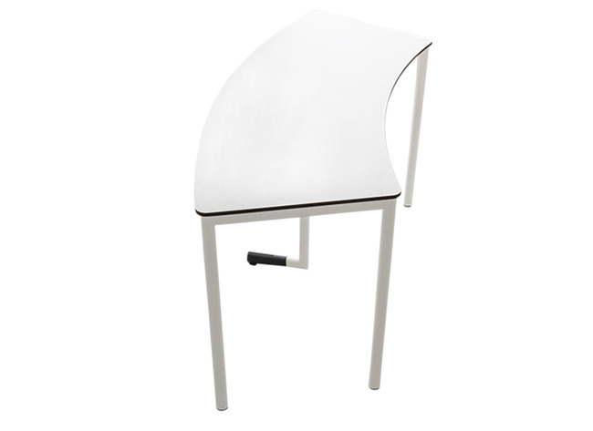 Tafels - kringtafels - DeKring - tafel - gebogen - 151 x 55 cm - 2-persoons - per stuk