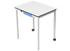 Tafels - kringtafels - DeKring - tafel - recht - 70 x 55 cm - 1-persoons - per stuk