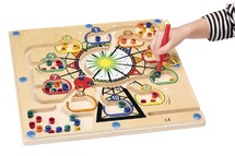 Fijne motoriek - draaimolen - getallen - magnetisch - fijne motoriek - doolhof - per spel