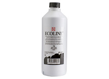 Verf - waterverf - Ecoline - 490 ml - zwart - per stuk