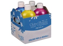 Verf - parelmoer - Toy Color - 4 x 250 ml - assortiment van 4