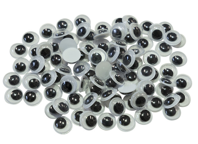 Wiebelogen - rond - 7 x 7 mm - decoratie - set van 100