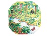 Speelmat - actieve wereld - dinosaurussen, jungle, maan, natuur, sprookjes, het bos - voor speeltafel AF2737 Tuff Tray - 86 x 86 cm - per stuk