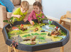 Speelmat - actieve wereld - dinosaurussen, jungle, maan, natuur, sprookjes, het bos - voor speeltafel AF2737 Tuff Tray - 86 x 86 cm - per stuk
