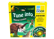 Spel - luisterspel - Yellow Door Tune into... Animal/Environmental Sounds - geluiden - wat hoor je - dieren - omgeving - per spel