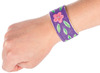Armbanden - textiel - blanco - set van 5