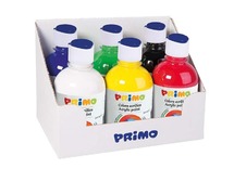 Verf - acrylverf - Primo - 6 x 300 ml - basiskleuren - set van 6 assorti