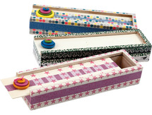 Pennendoos - hout - Set/4